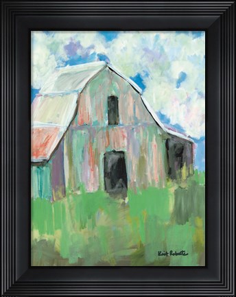 Framed Old But Not Giving In Print