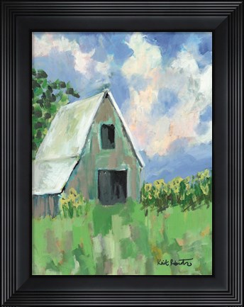 Framed June Fields Print