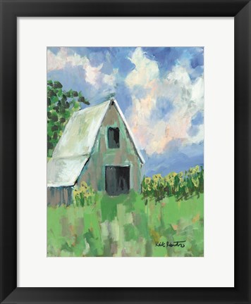 Framed June Fields Print