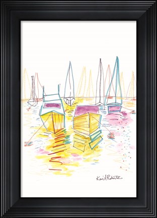 Framed Lake Day is Done Print