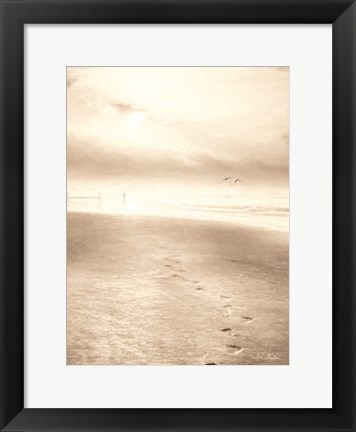 Framed Bleached Sunrise Print