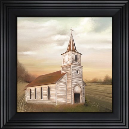 Framed God&#39;s House Print