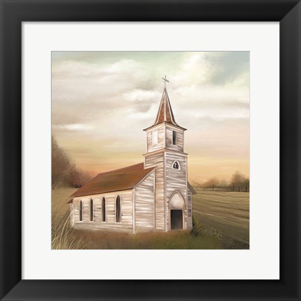 Framed God&#39;s House Print