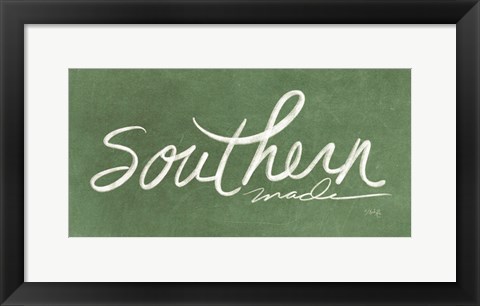 Framed Southern Made Print