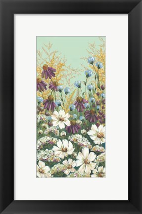 Framed Floral Field Day Print