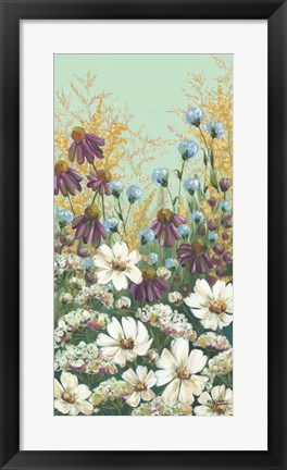 Framed Floral Field Day Print