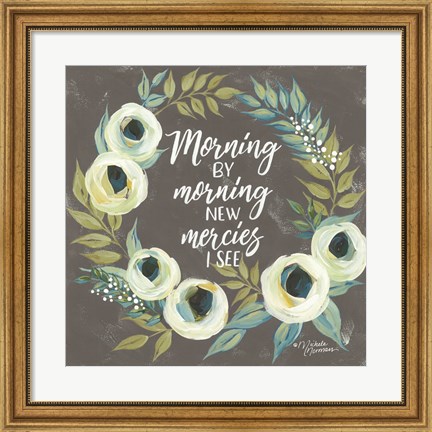 Framed Morning by Morning Print