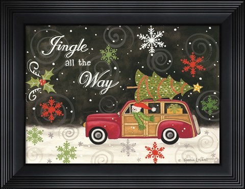 Framed It&#39;s a Woody Christmas Print
