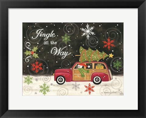Framed It&#39;s a Woody Christmas Print