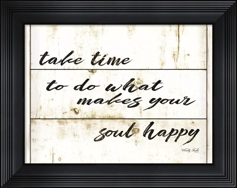 Framed Soul Happy Print