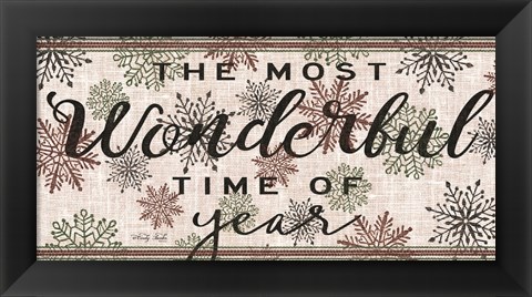 Framed Most Wonderful Time of the Year Print