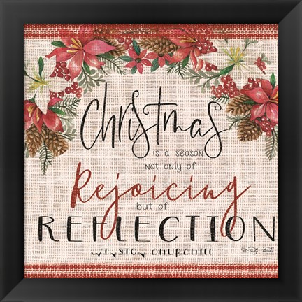 Framed Rejoicing and Reflection Print