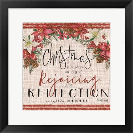 Framed Rejoicing and Reflection Print