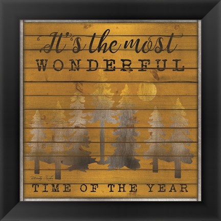 Framed It&#39;s the Most Wonderful Time of the Year Print