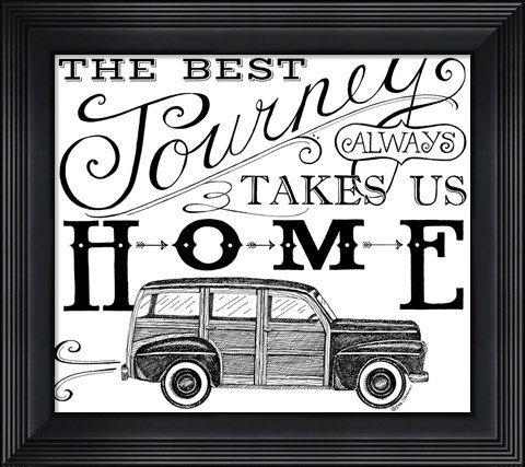Framed Journey Print