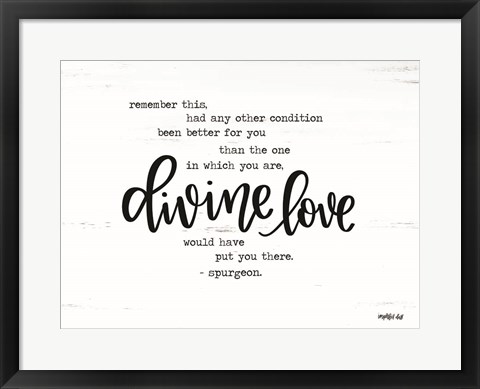 Framed Divine Love Print