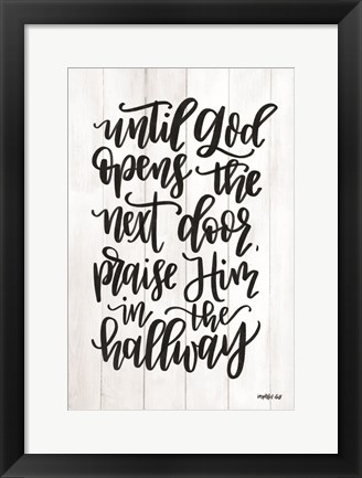 Framed Praise Him Print