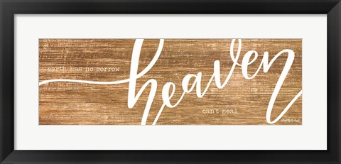 Framed Heaven Print