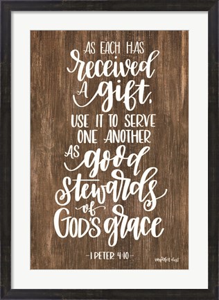 Framed Use Your Gift Print