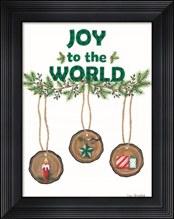 Framed Joy to the World Print