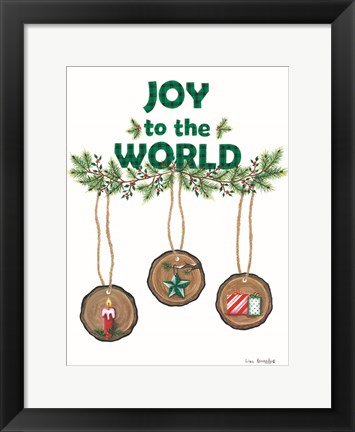 Framed Joy to the World Print