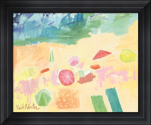 Framed Took a Walk Print