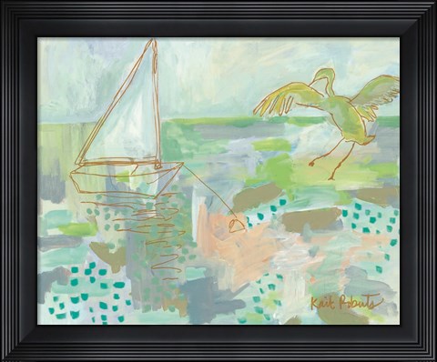 Framed Early Bird Print
