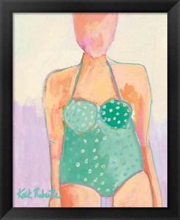 Framed Sunbather Series:  Summer Lovin&#39; Print