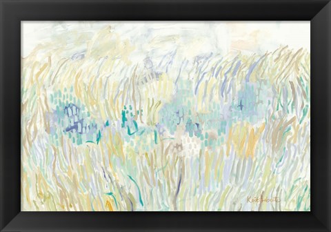 Framed Windswept Seagrass Print
