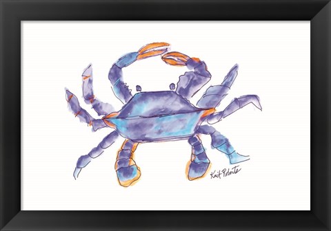 Framed Crabwalk Print