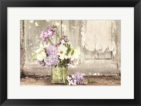 Framed Summer Bouquet Print