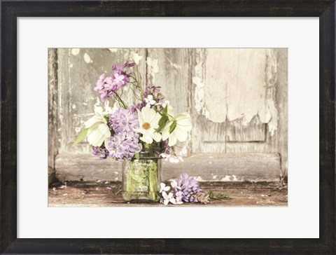 Framed Summer Bouquet Print