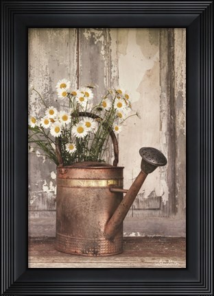 Framed Friendliest Flowers Print