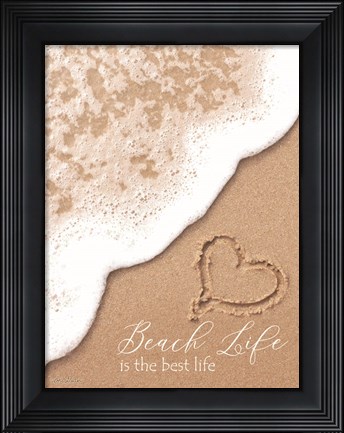 Framed Beach Life Print