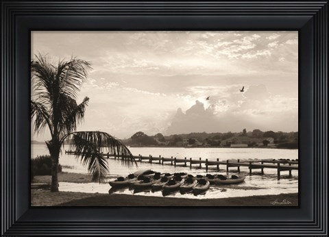 Framed Brewing Storm Print