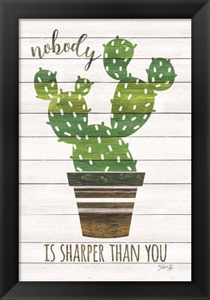 Framed Nobody is Sharper than You Print