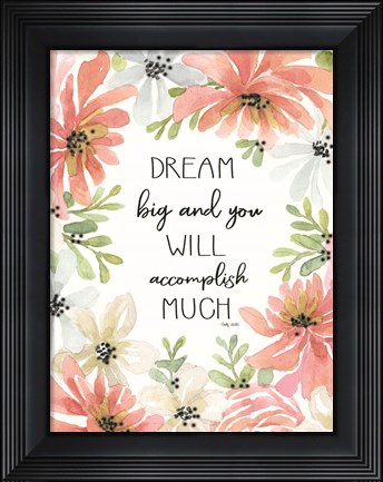 Framed Floral Dream Big Print