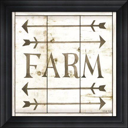 Framed Arrow Farm Print