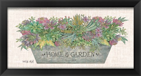 Framed Home &amp; Garden Print