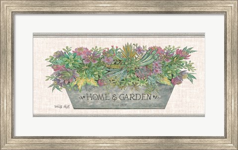 Framed Home &amp; Garden Print