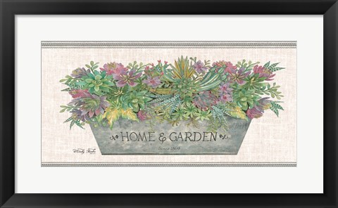 Framed Home &amp; Garden Print