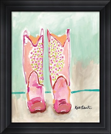 Framed Mud and Mascara Print