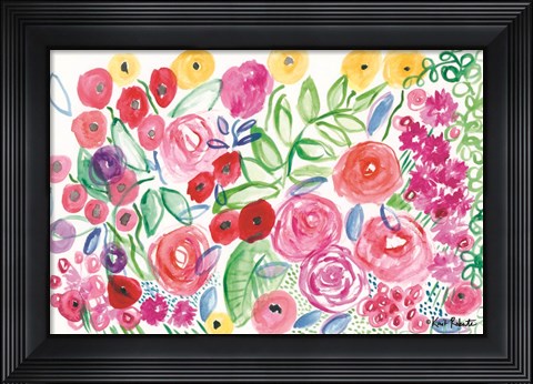 Framed Garden View Print