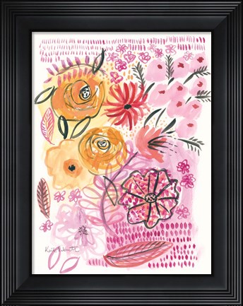 Framed Botanical Splash Print