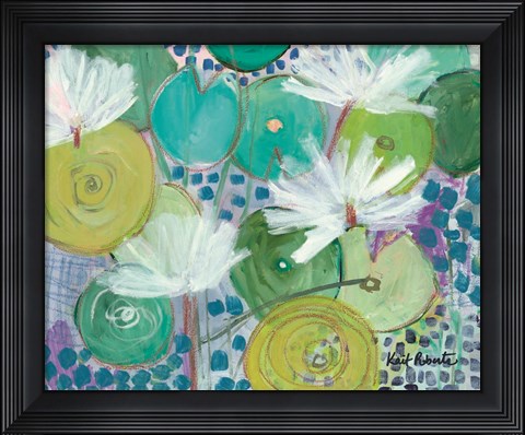 Framed Lilac Song Print