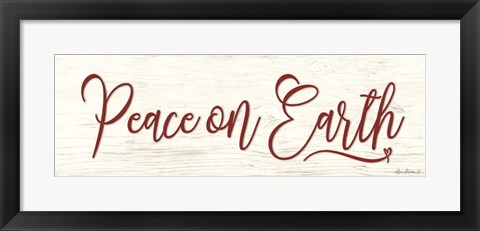 Framed Peace on Earth Print