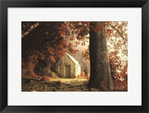 Framed House Print