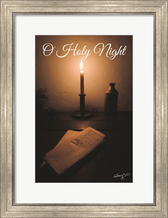 Framed O Holy Night Print