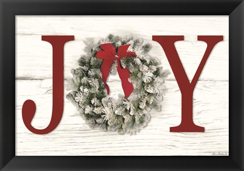 Framed Christmas Joy Print