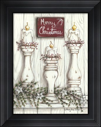 Framed Merry Christmas Print